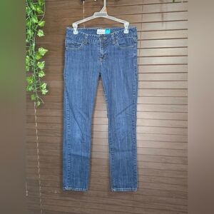 Aeropostale Ashley Ultra Skinny Lowrise Midwash Women's Jeans Size 7/8